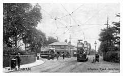Twickenham Hampton Road,trams
